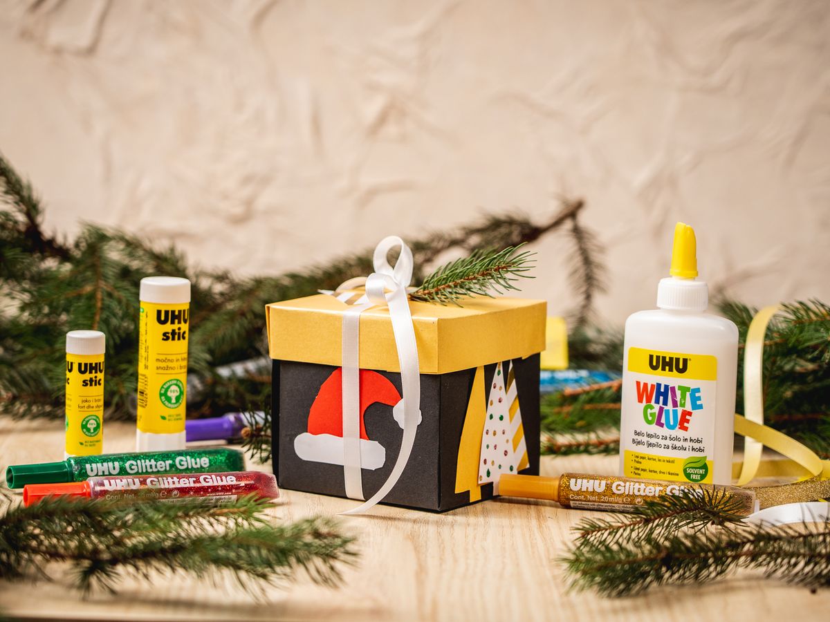 Izradite sami božićnu kutijicu iznenađenja kao poklon - 1