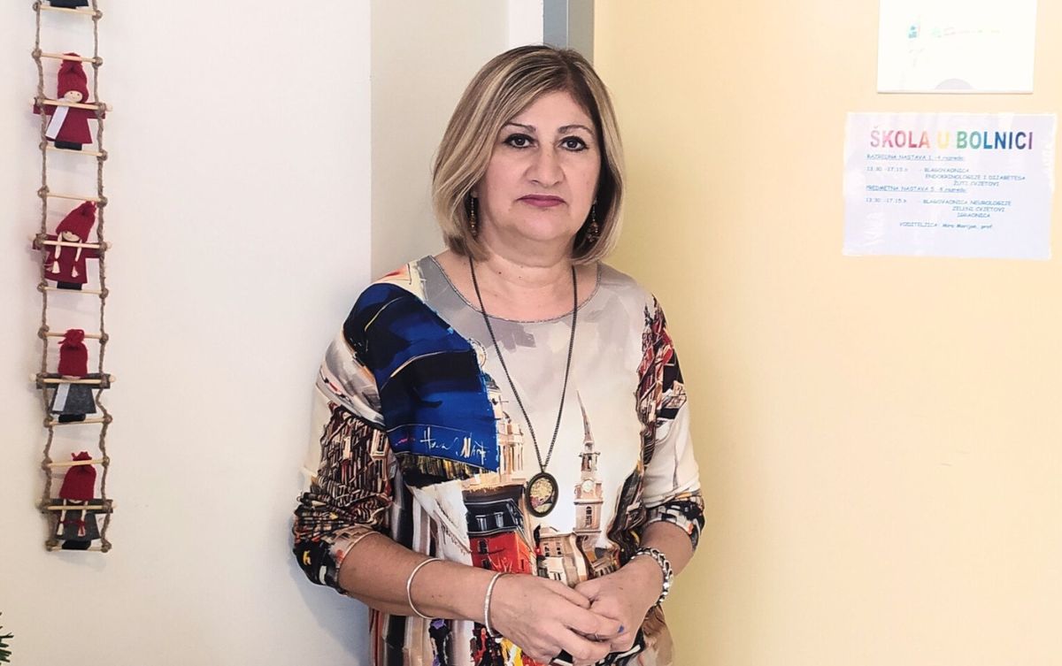 Učiteljica Mira Marijan