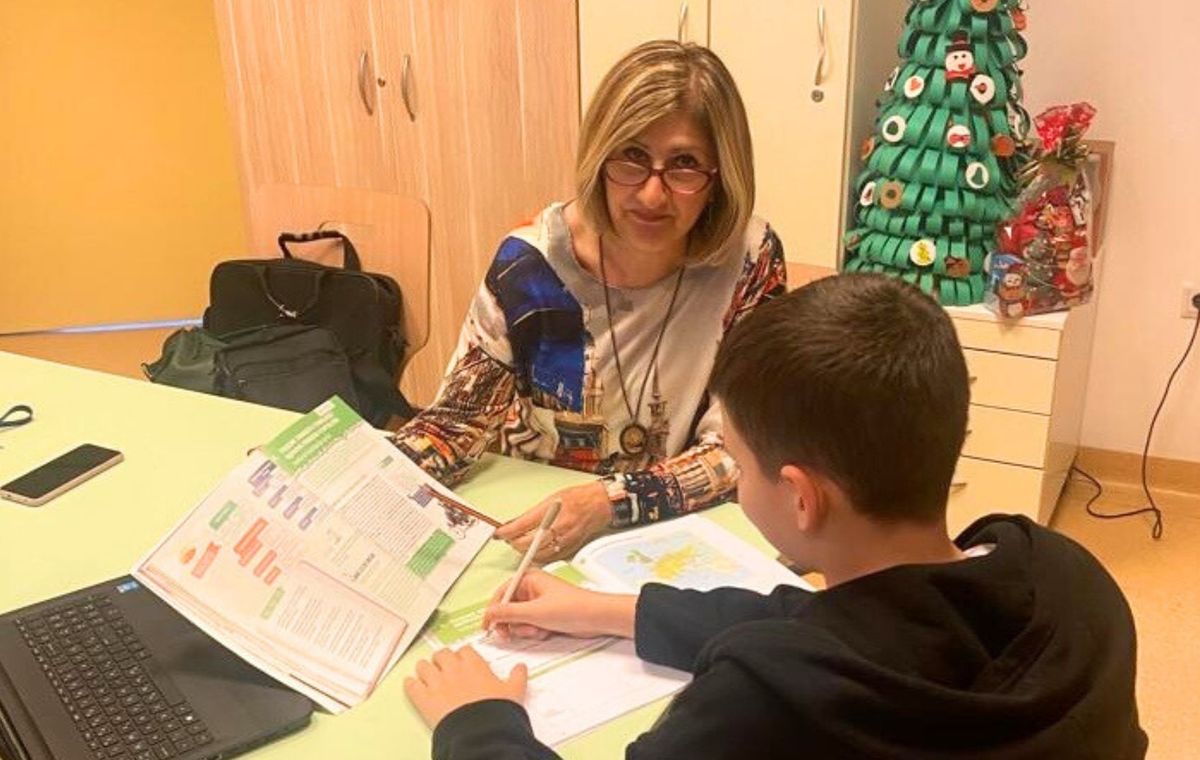 Učiteljica Mira Marijan