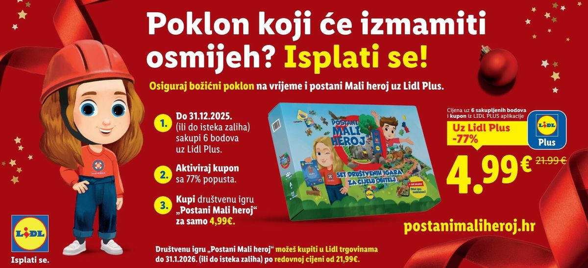 Društvena igra Postani mali heroj