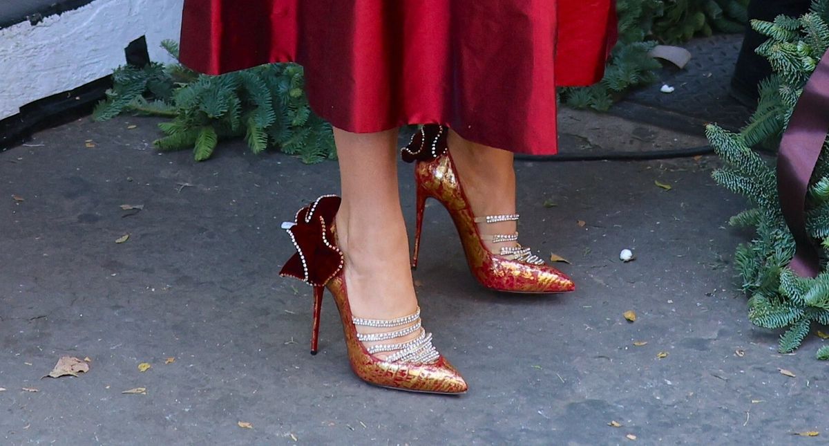 Glumica je izdanje upotpunila fantastičnim štiklama