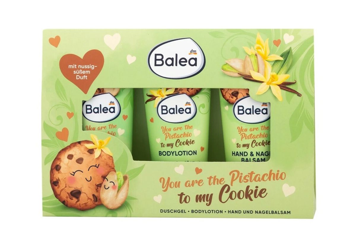Poklon-paket You are the Pistachio to my Cookie (Balea, DM), 3,10 eura