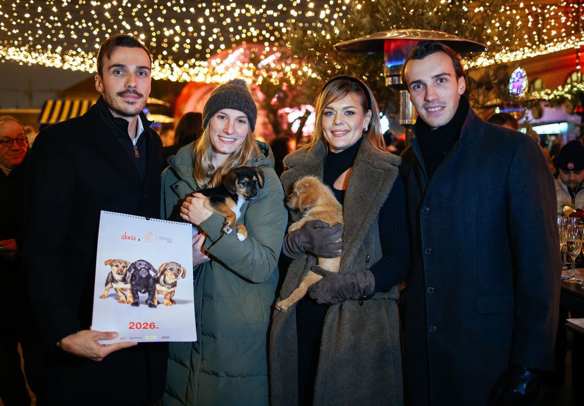 Sandra Elkasević na predstavljanju kalendara Hrvatski sportaši & dumovečke njuške