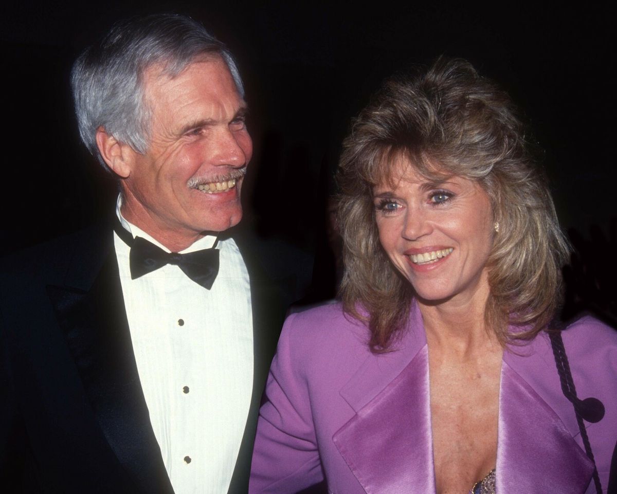 Jane Fonda s Ted Turnerom početkom 90-ih