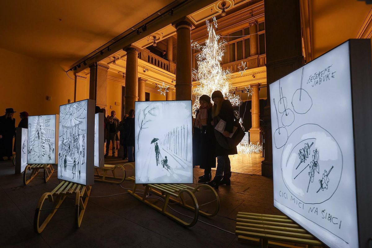 Adventska lokacija Prvi snijeg