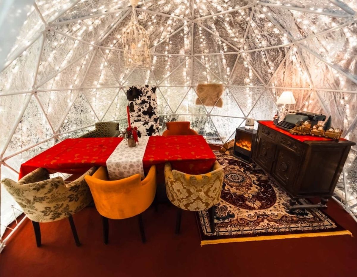 Zimsko uređenje restorana Botanist