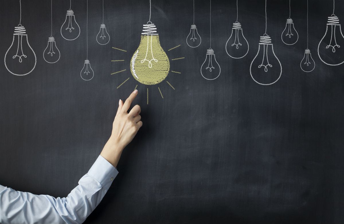 Žarulja kao simbol dobre ideje