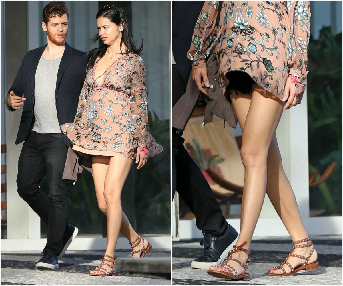 Adriana je ispod minihaljine nosila vruće hlačice