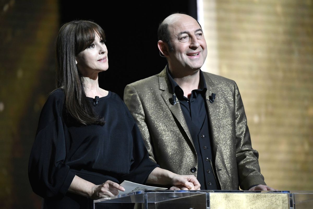 Monica Bellucci i Kad Merad tijekom dodjele