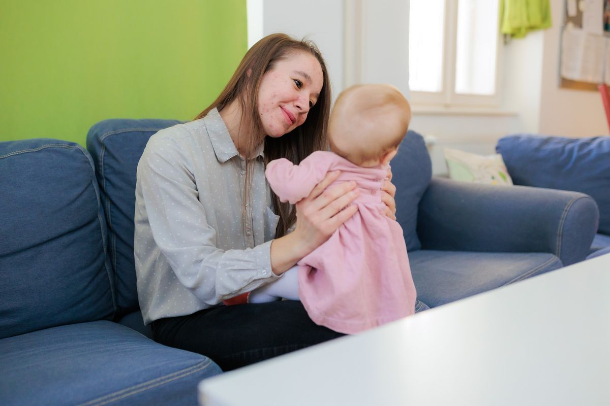 Anita Horvat sa svojom sedmomjesečnom kćerkicom Leom boravi u Majčinskom domu u Nazorovoj - 3