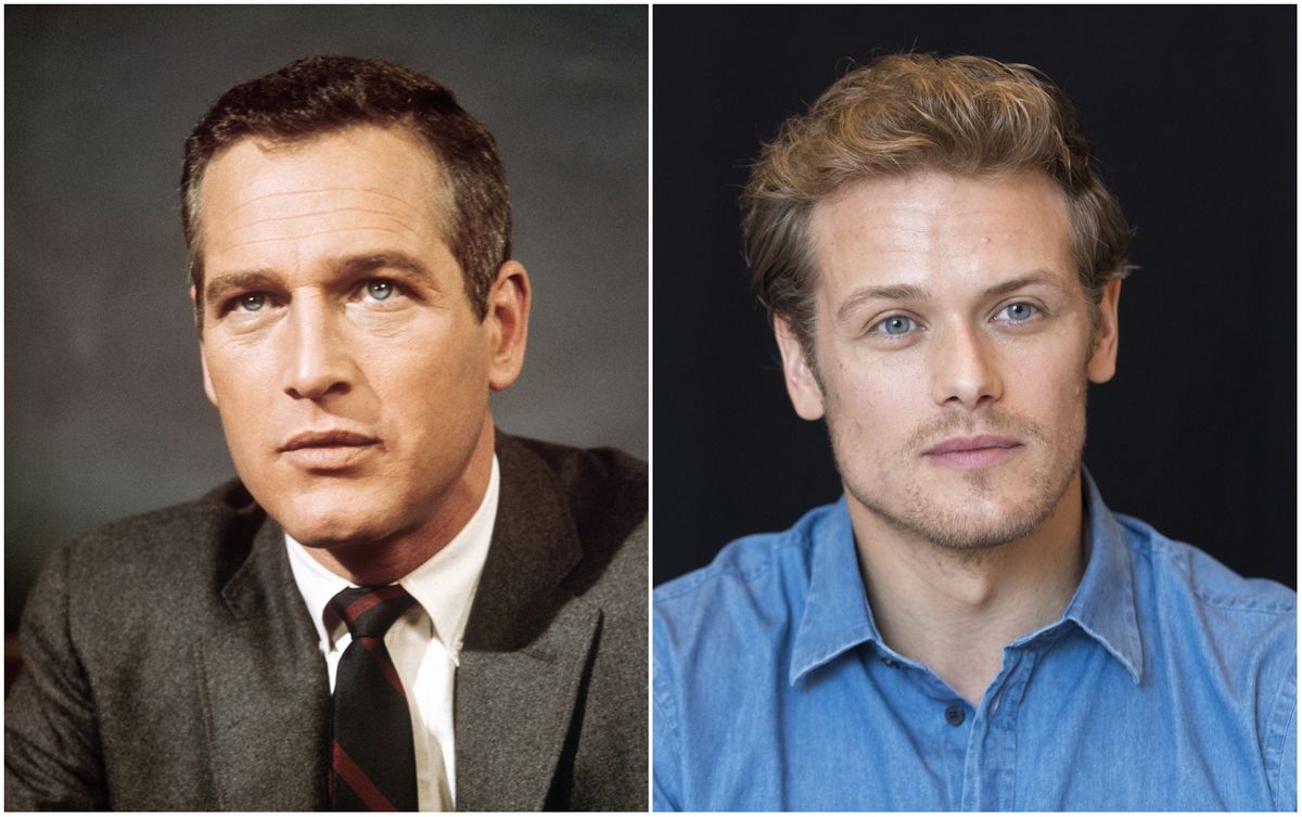 Paul Newman i Sam Heughan