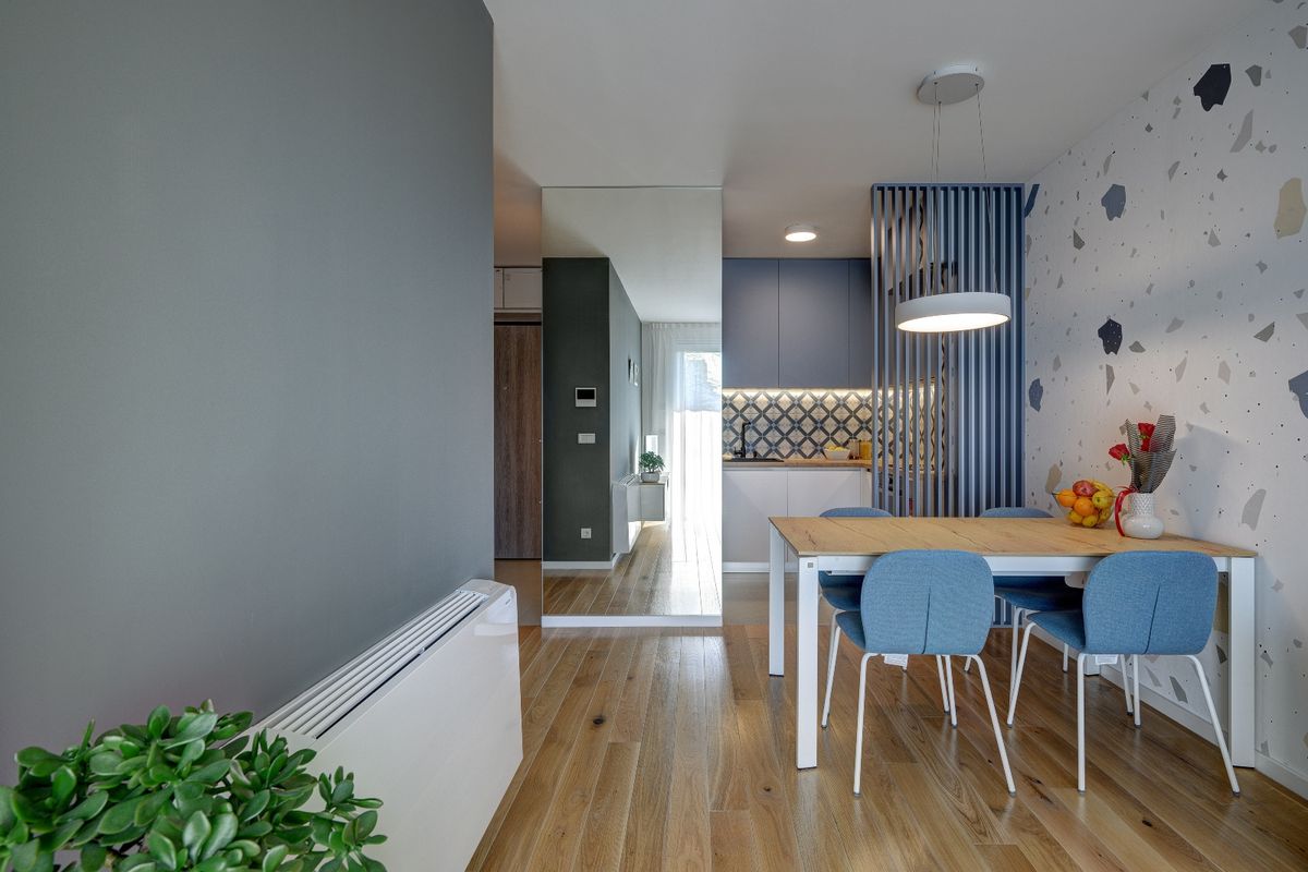 Plavi stan od 60 kvadrata u Novom Zagrebu