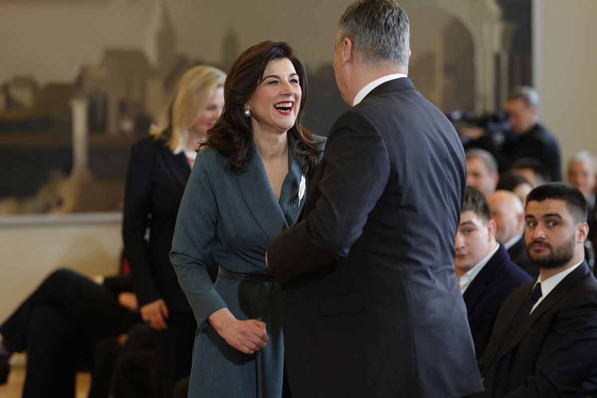 Lijepi trenuci Sanje Musić Milanović i Zorana Milanovića na inauguraciji - 5