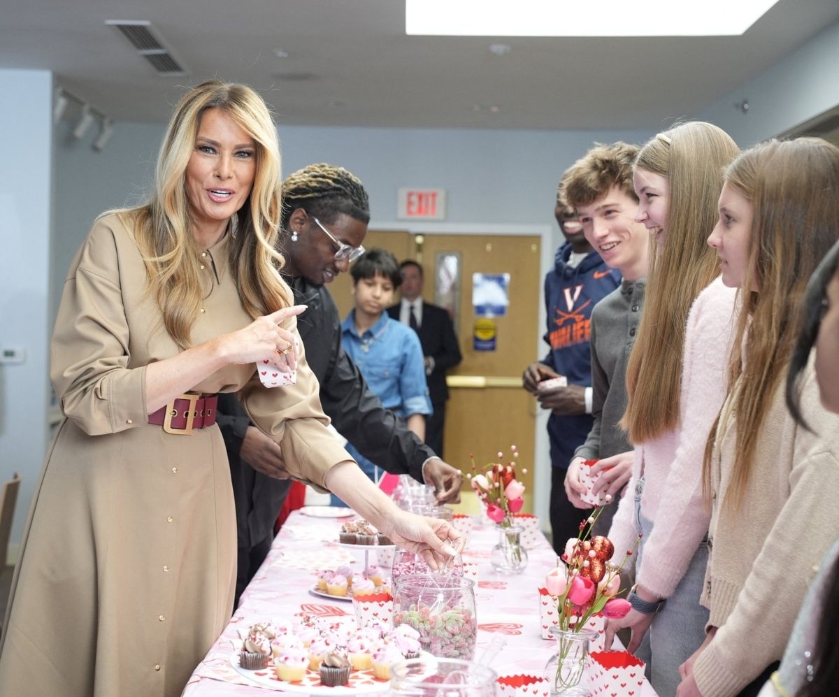Melania Trump u posjetu The Children’s Inn