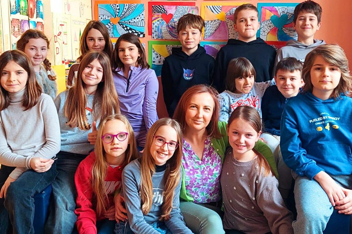 Učiteljica Mihaela Koren i njezin 4. A, generacija 2025./ 2026.