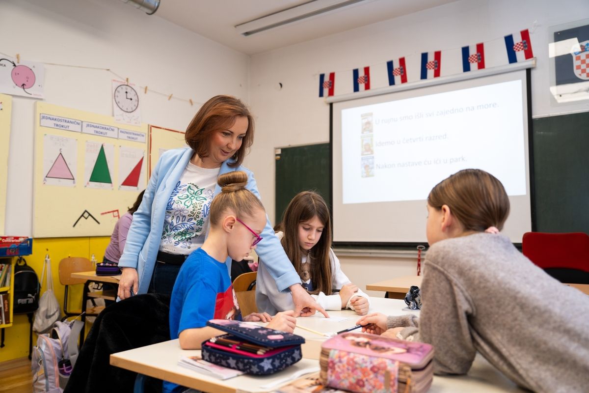 Učiteljica Mihaela Koren