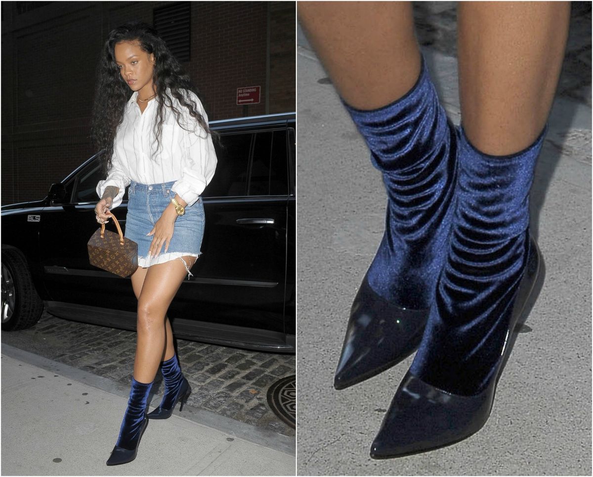 Rihanna u Balenciaga čizmicama s efektom slomljene potpetice