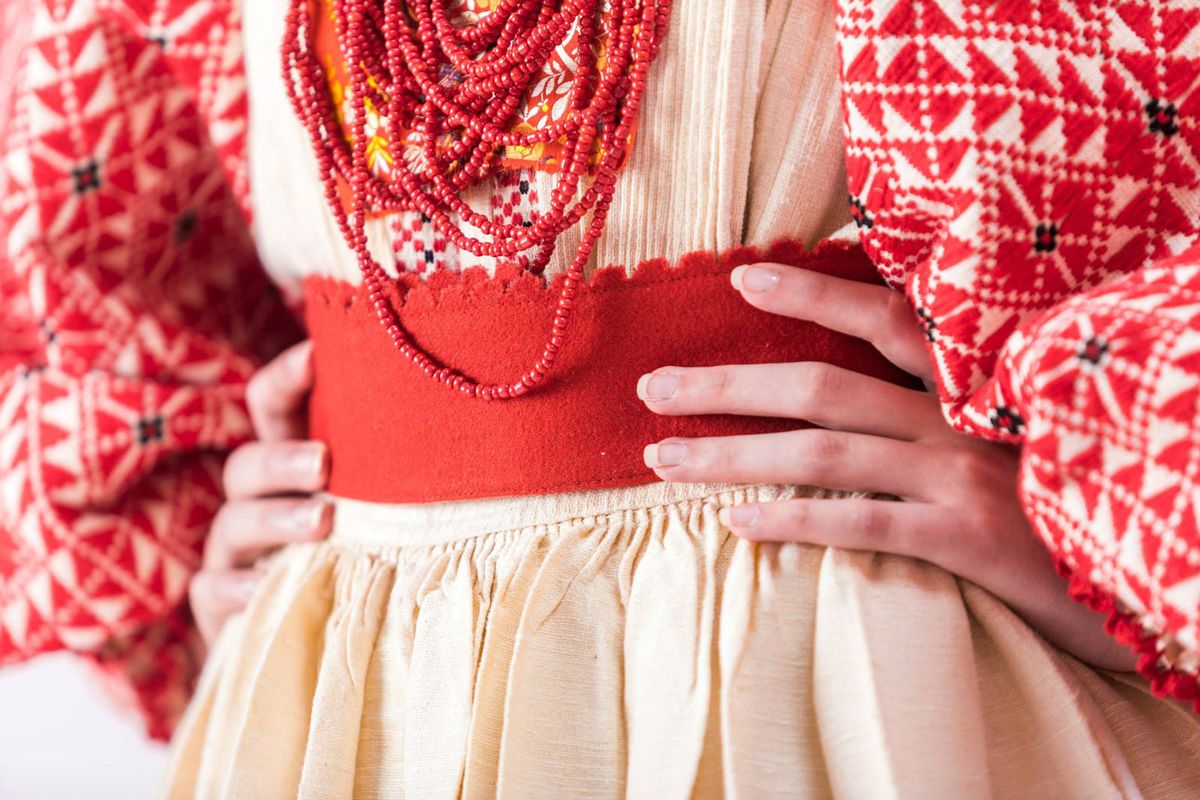 Posavska narodna nošnja Hrvatica