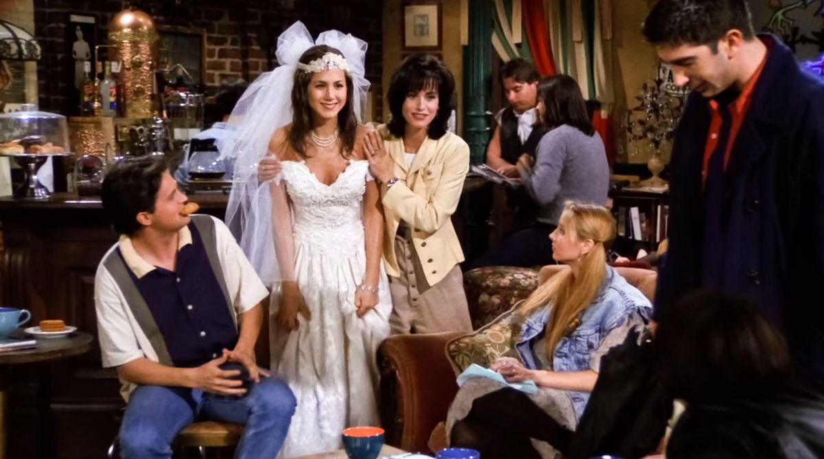 Rachel Green u vjenčanici u prvoj epizodi prve sezone serije 'Prijatelji' - 7