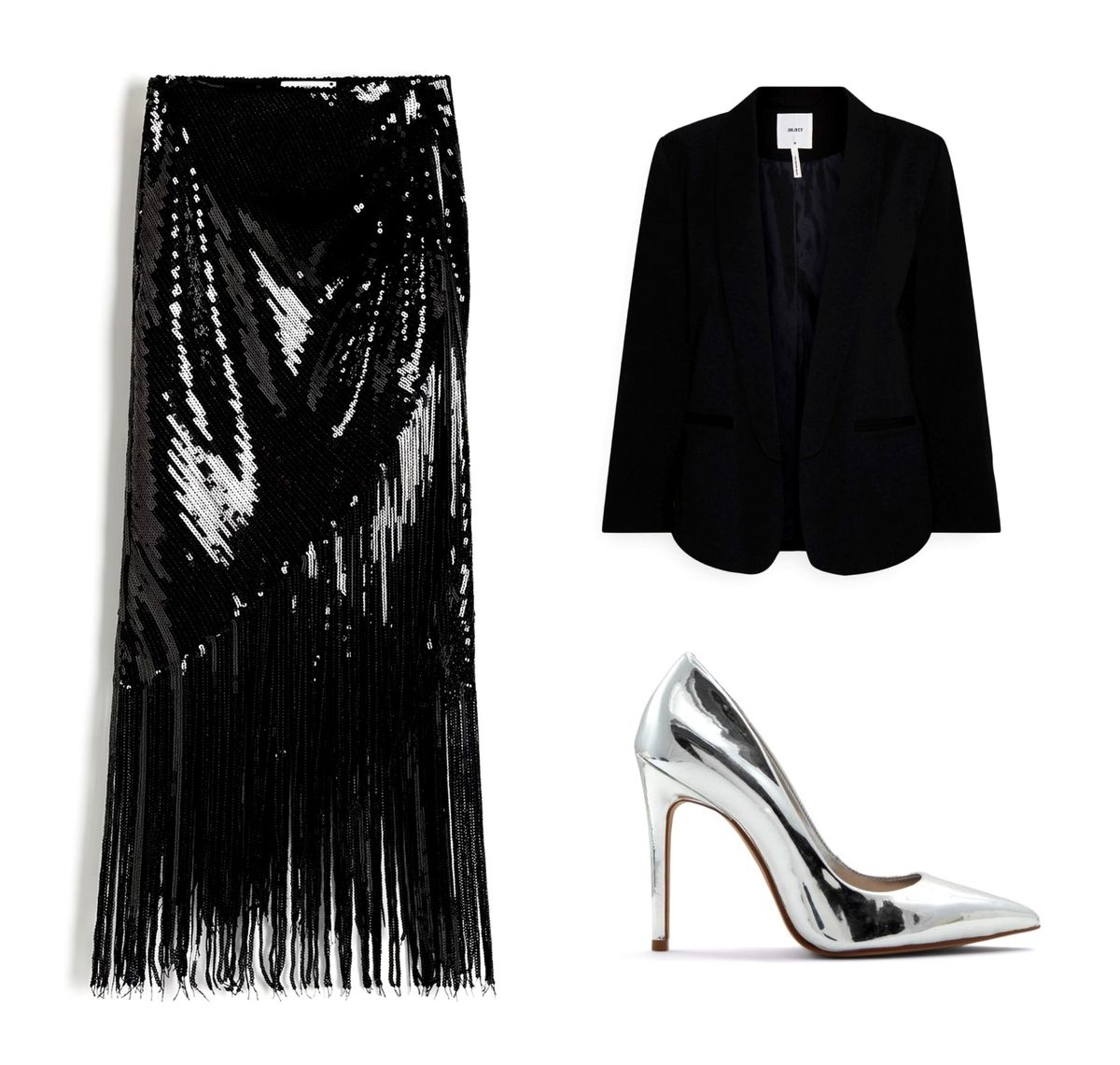 Kombinacija po uzoru na look modne kuće Fendi