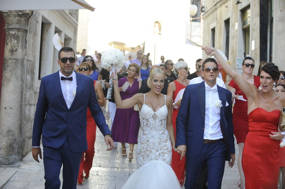Antonija i Marko Sandrić oženili su se u rodnom Šibeniku 2015. godine