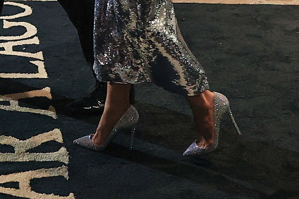 Prva dama nosila je i svjetlucave štikle