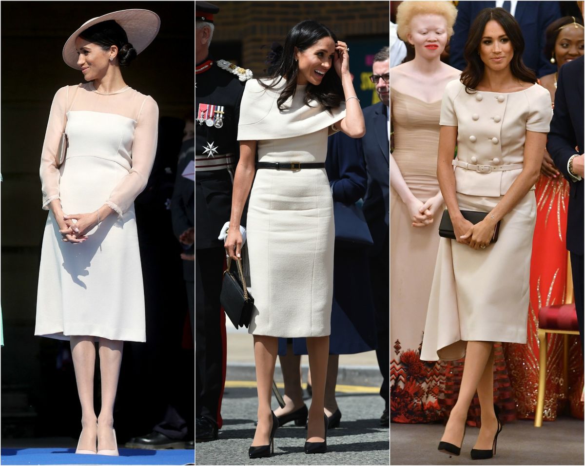 Otkako se udala, Meghan je na javnim događanjima najviše nosila odjeću u svijetlim bež nijansama