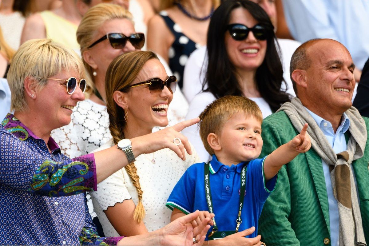 Stefan je dozivao tatu s tribina
