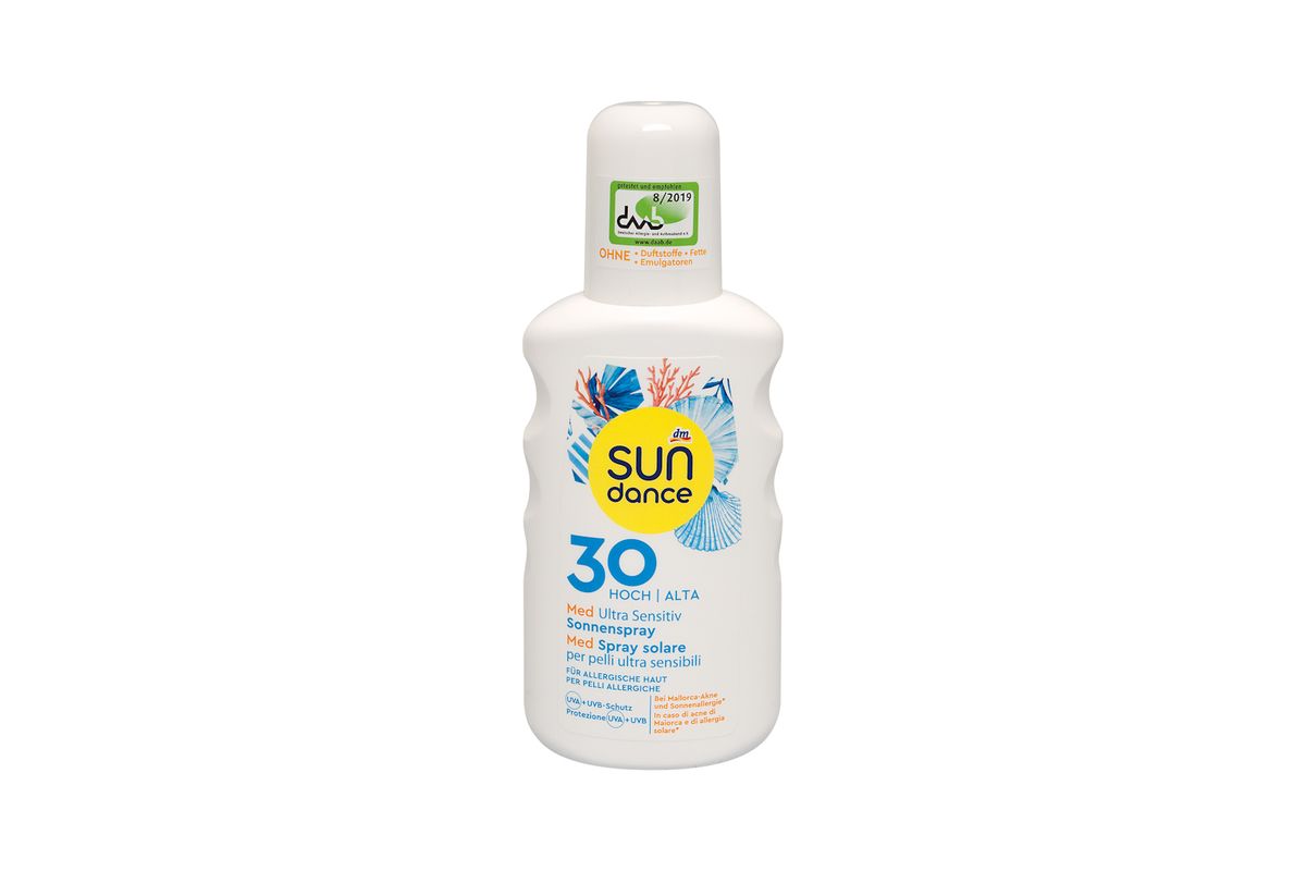 SUNDANCE Med Ultra Sensitiv sprej za sunčanje s SPF-om 30