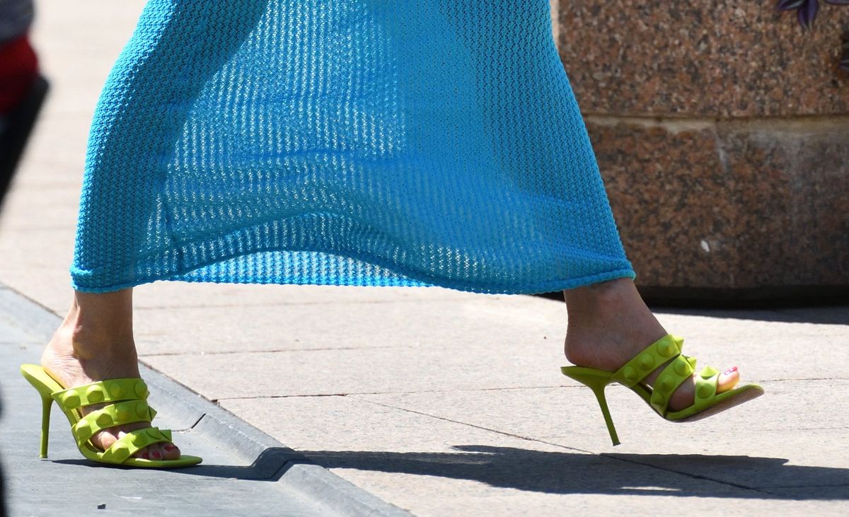 Limeta-zelene štikle