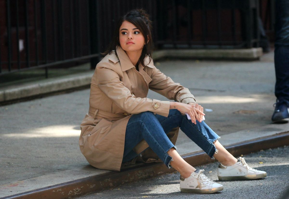 Selena Gomez u Golden Goose tenisicama