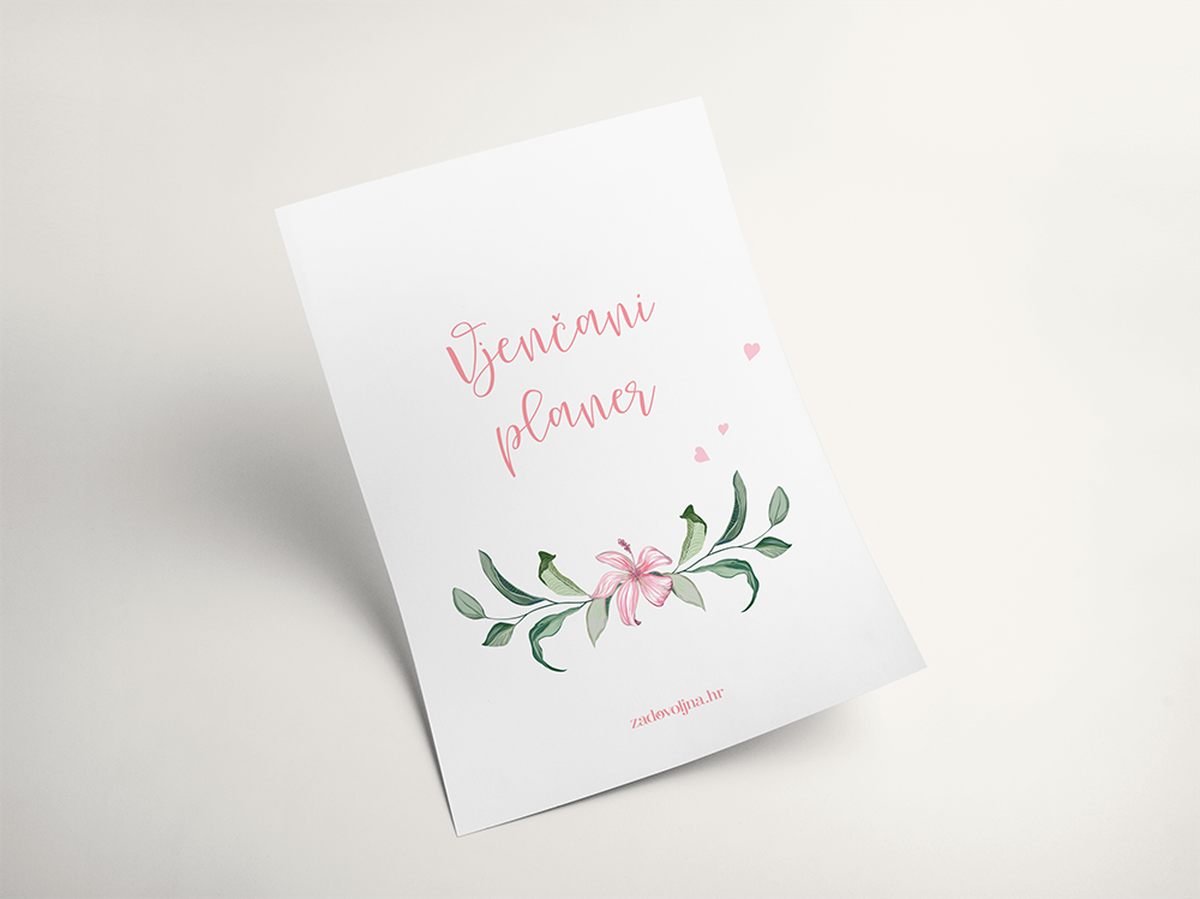 Zadovoljna.hr poklanja vjenčani planer