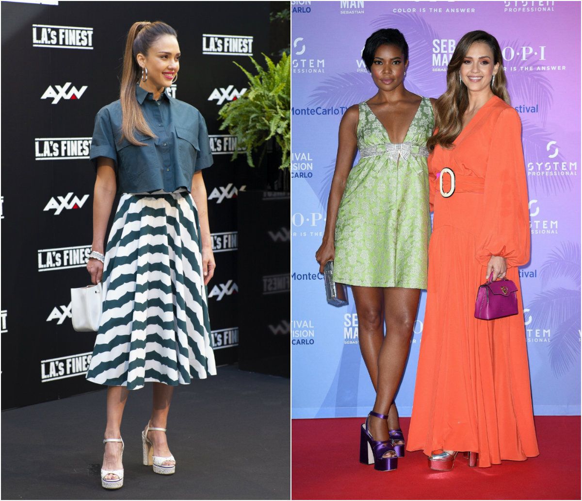 Jessica u sandalama s platformom