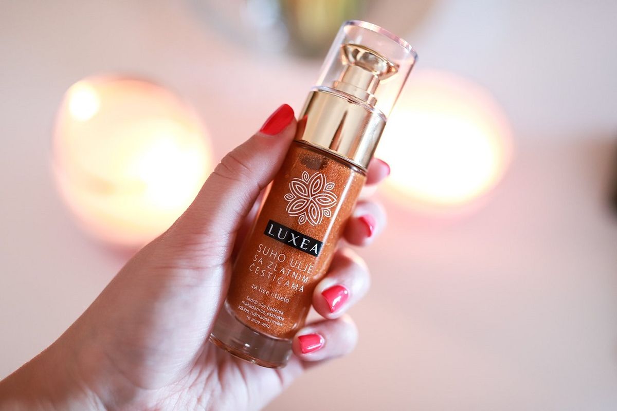 Luxea - Suho ulje sa zlatnim česticama