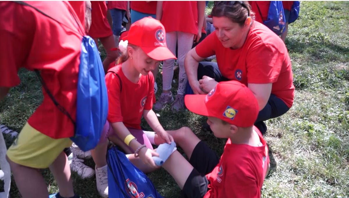 Mali heroji u splitskom parku Zvončac