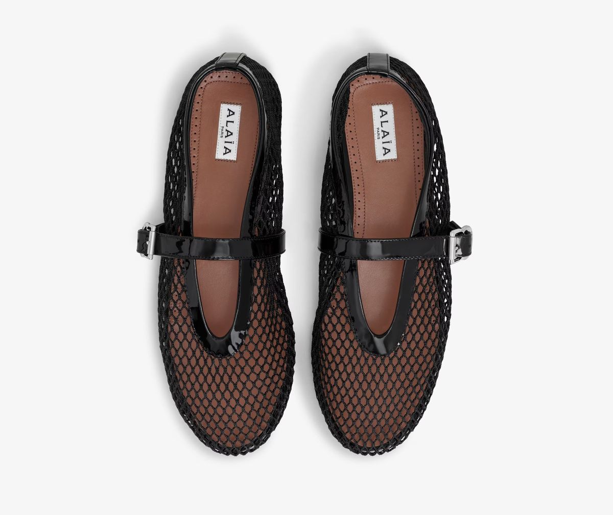Alaia mrežaste balerinke, 819 eura