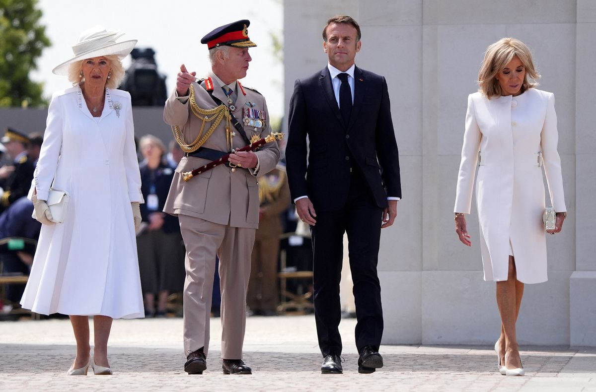 Brigitte Macron i kraljica Camilla susrele su se u Francuskoj - 1