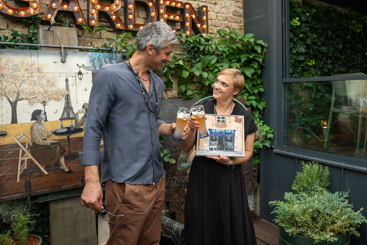 Art experience by 1664 Blanc - Emilio Maniera i pobjednica Evelina Vranić