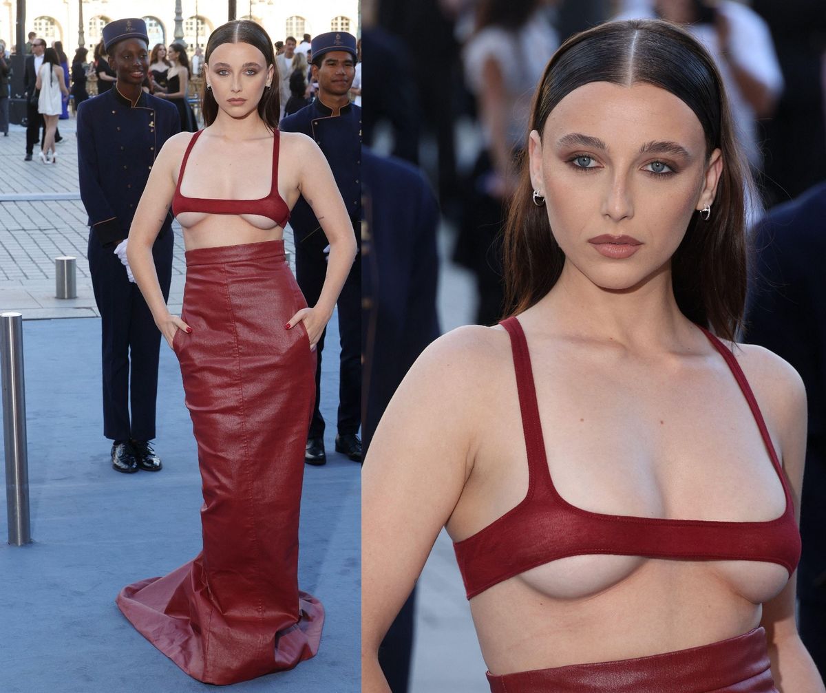 Emma Chamberlain u Ricku Owensu