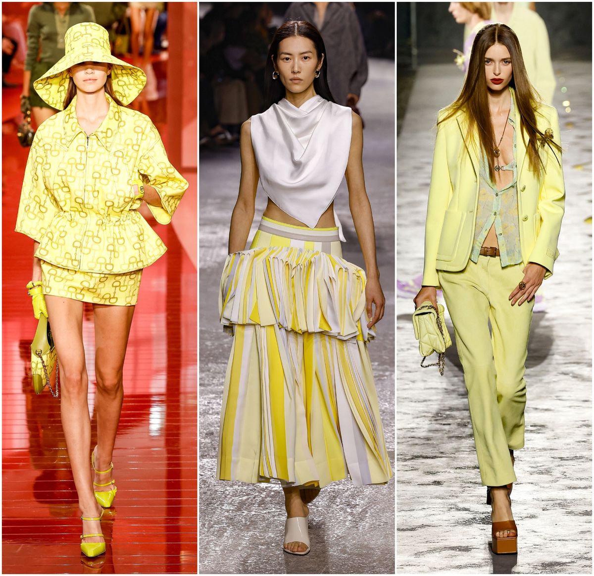 Gucci, Bottega Veneta, Versace