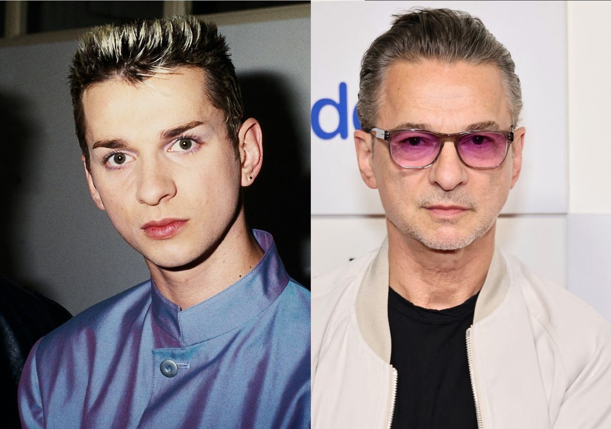 Dave Gahan 1985. i 2024. godine