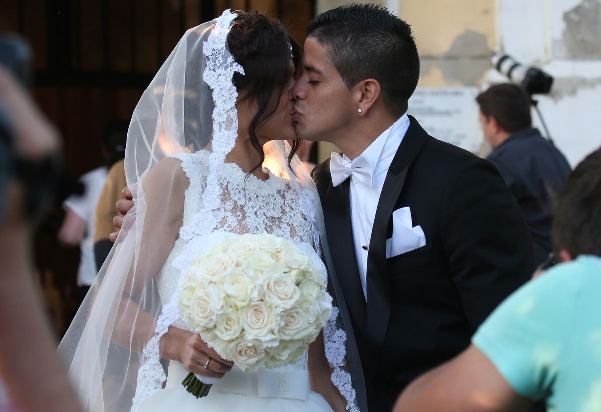 Luis Ibanez i Matea Alagić na vjenčanju 2015. godine