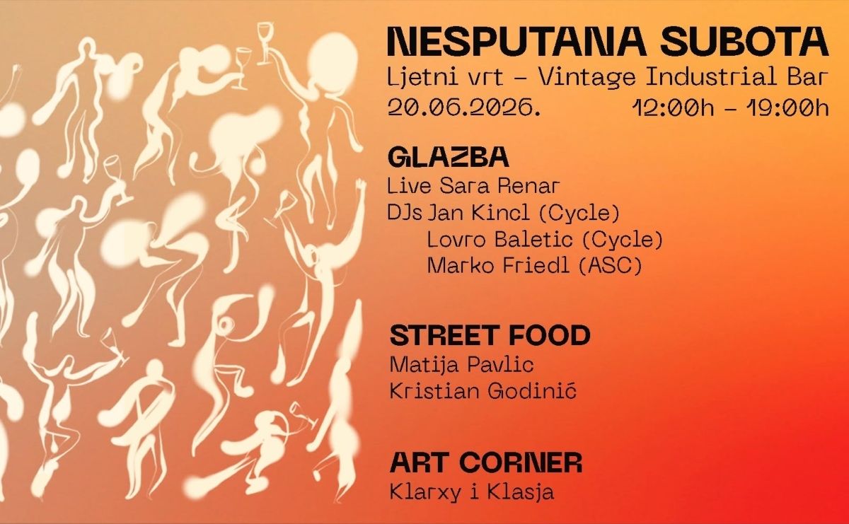 Program Nesputane subote 20. lipnja