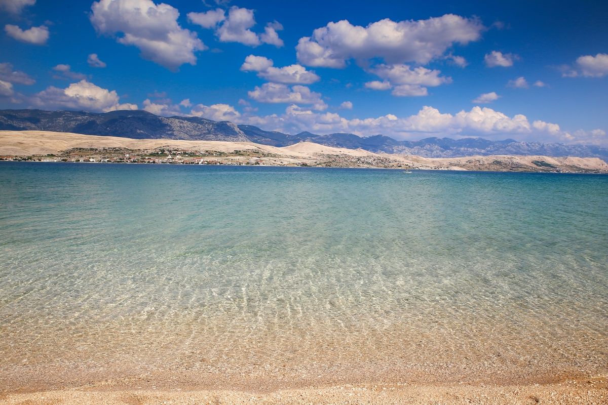 Plaža Čista na Pagu