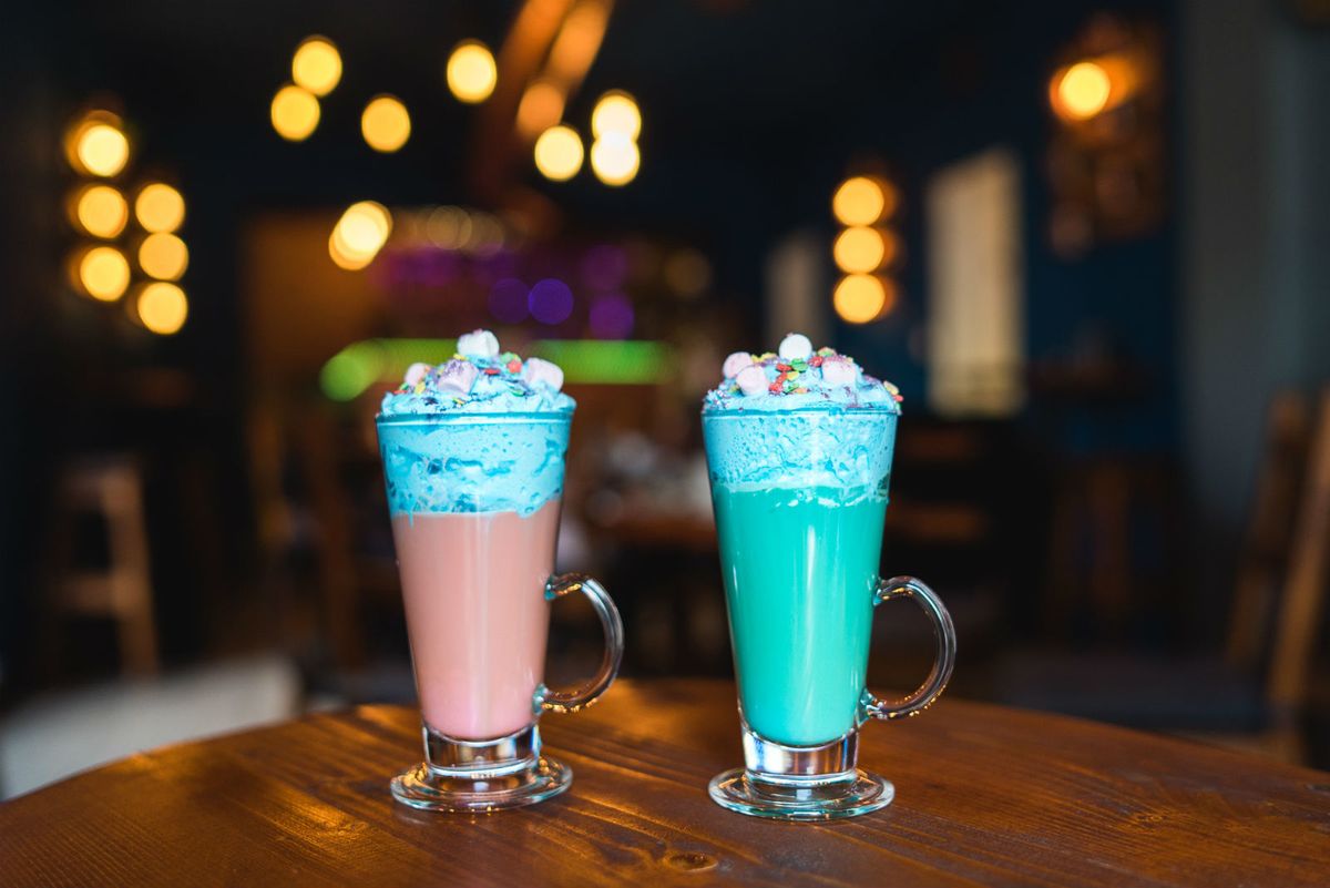 Unicorn Glitter kava - 1