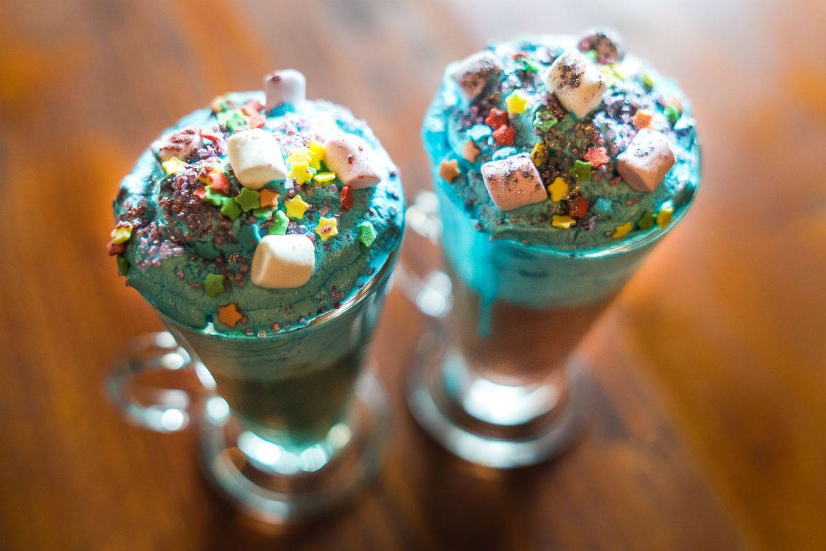 Unicorn Glitter kava - 2