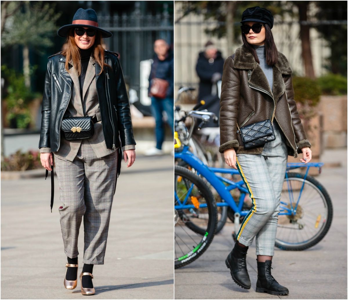 Karirane hlače na zagrebačkoj špici