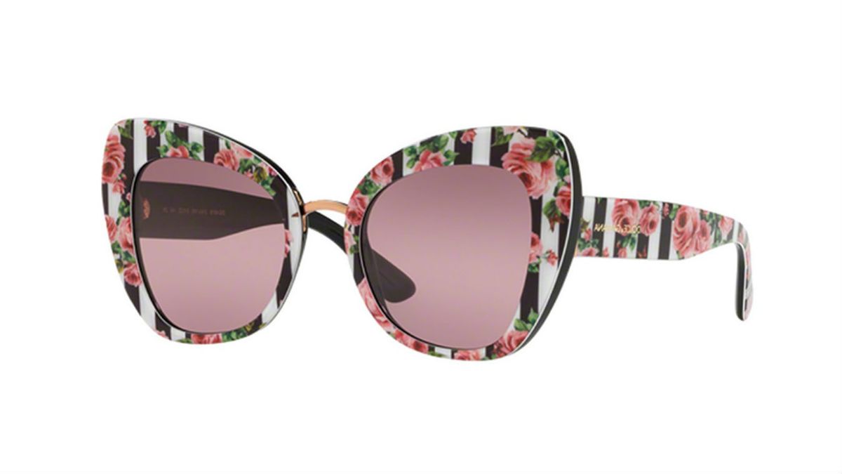 Sunčane naočale s cvjetnim uzorkom iz trgovina - 5