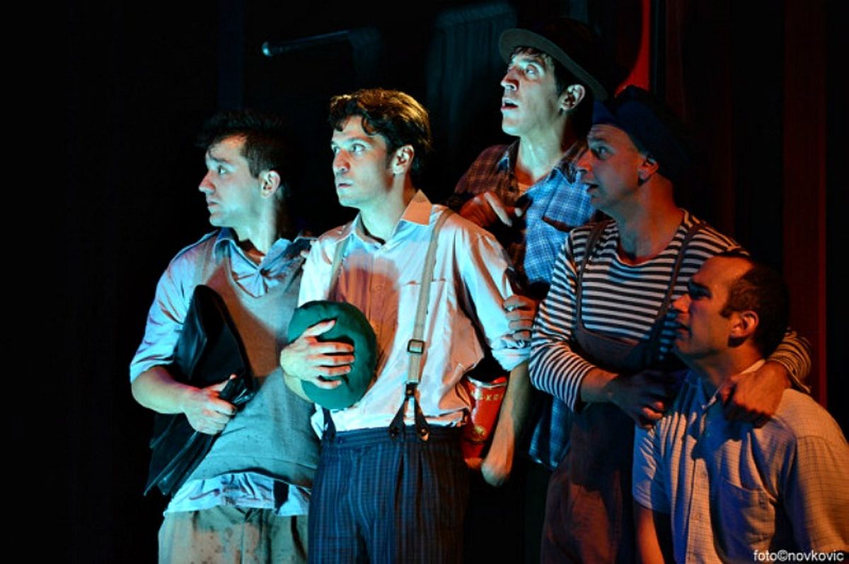 Scena iz predstave Zvižduk s Bukovca