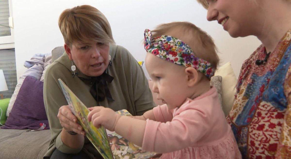 Danas devetomjesečna Nika dobro poznaje tetu Sandru